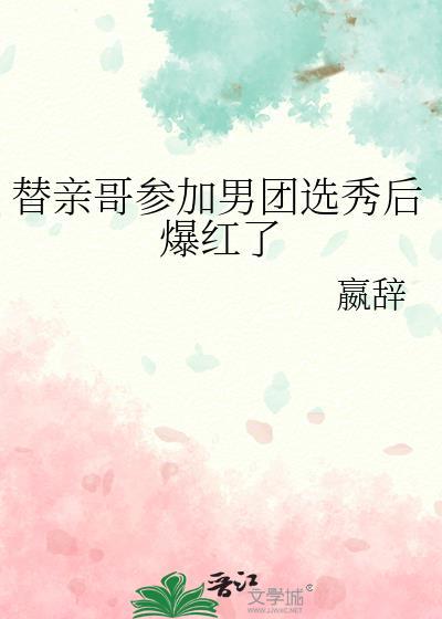 替亲哥参加男团选秀后爆红了
